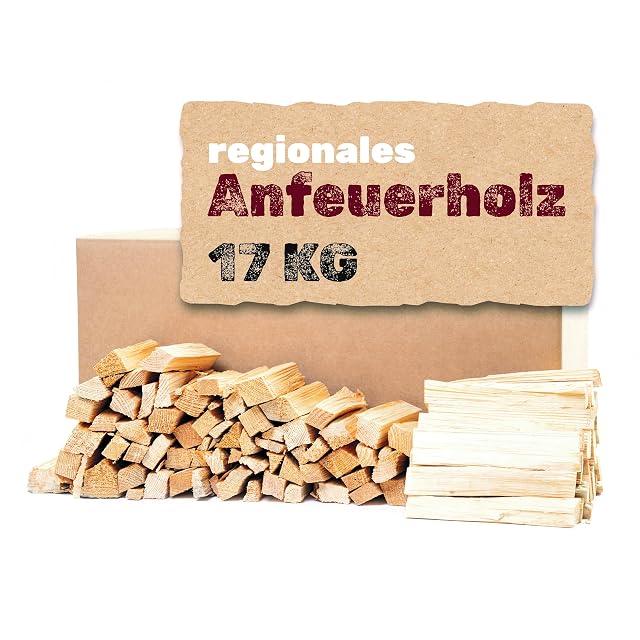 Bûchettes de pin écorcé fendues de 18 centimètres en emballage sans plastique